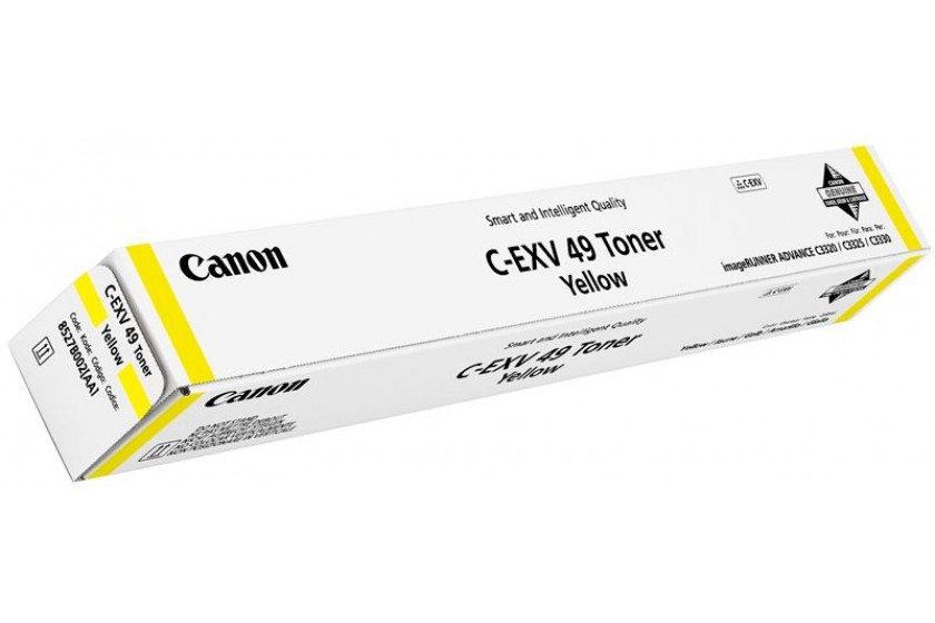 Тонер-картридж Canon C-EXV 49 (Желтый) (8527B002)