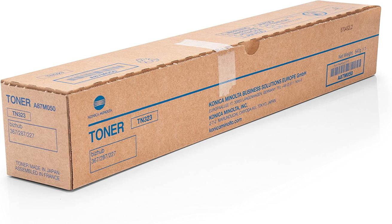 Тонер Konica Minolta Toner TN-323K (черный), 23000 стр. (A87M050)