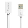 Кабель Orico CER3-15 (USB3.0-F/USB-M, 1.5м, круглый, белый)