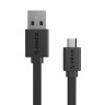 Кабель Orico CMF2-10 (USB2.0/micro-USB, 1.0м, плоский, черный)