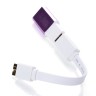 Кабель Orico COF3-15 (USB3.0/micro-USB3.0, 15см, плоский, белый)