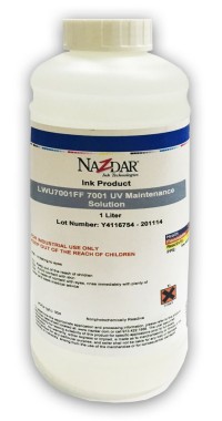 Чистящая жидкость Nazdar 7001 Бутыль 1л. (LWU7001FF1L)